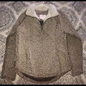 NWOT! Fuzzy Chunky Sherpa Pullover